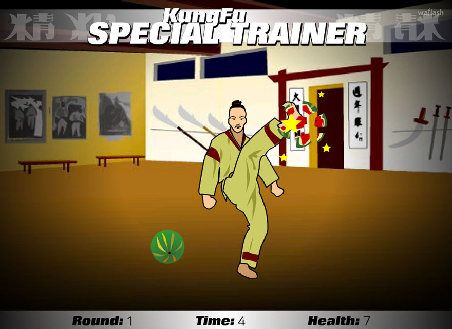 쿵푸 스페셜 트레이너 (KungFu Special Trainer) 게임 화면 2