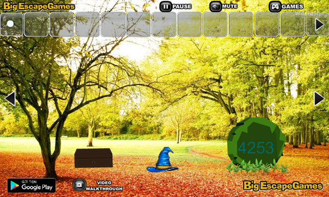 BIG 추수감사절 가을 자연 숲 탈출 (BIG Thanksgiving Autumn Nature Forest Escape) 게임 화면 2