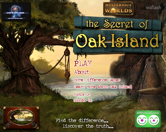 DifferenceGames 틀린그림찾기 - the Secret of Oak-Island 게임 화면 1
