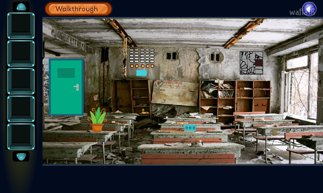 GFG 버려진 교실 탈출 (GFG Abandoned Classroom Escape) 게임 화면 1