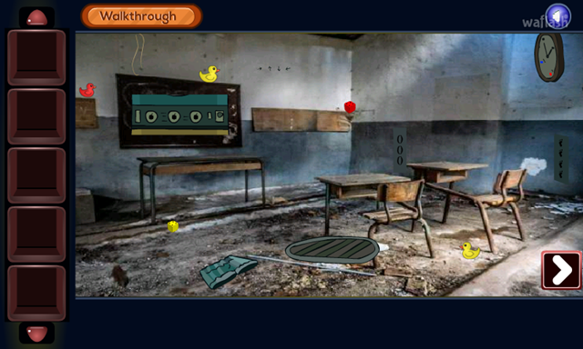 GFG 버려진 소름돋는 교실 탈출 (GFG Abandoned Creepy Class Room Escape) 게임 화면 1