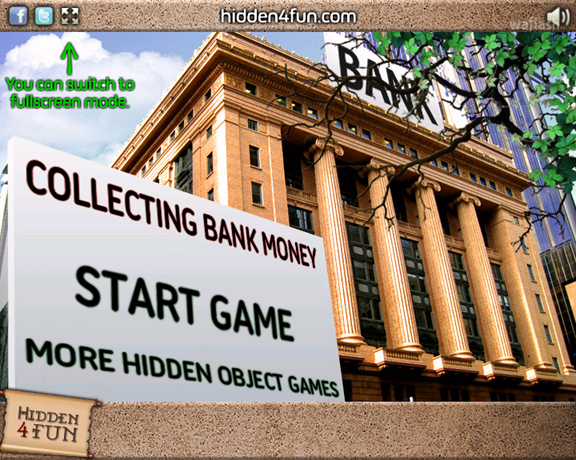 Hidden4Fun 숨은그림찾기 - Collecting Bank Money 게임 화면 1