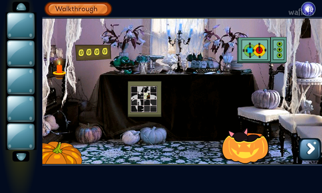 GFG 어밴던드 할로윈 파티 이스케이프 (GFG Abandoned Halloween Party Escape) 게임 화면 1