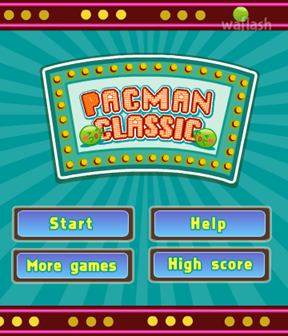 팩맨 클래식 (Pacman Classic) 게임 화면 1