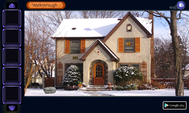 GFG 윈터 코티지 이스케이프 (GFG Winter Cottage Escape) 게임 화면 1