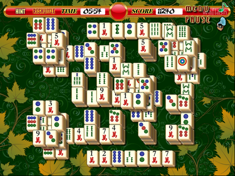 10 Mahjong 게임 화면 2