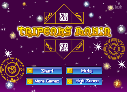 트라이픽스 매니아 (Tripeaks Mania) 게임 화면 1