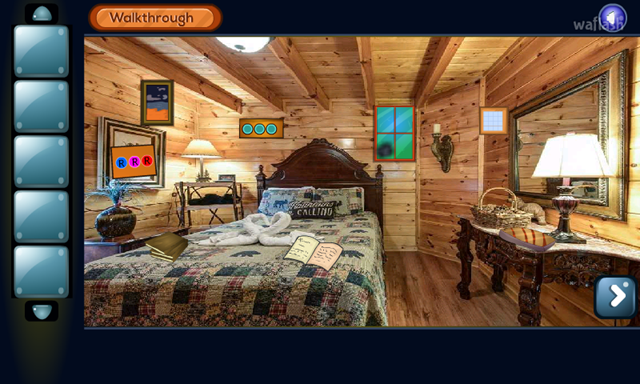 GFG 우드 캐빈 하우스 이스케이프 (GFG Wood Cabin House Escape) 게임 화면 1