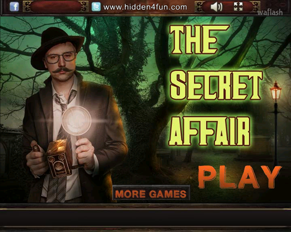 Hidden4Fun 숨은그림찾기 - The Secret Affair 게임 화면 1
