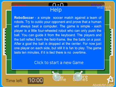 로보사커 (RoboSoccer) 게임 화면 1
