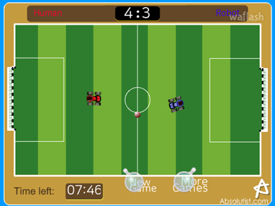 로보사커 (RoboSoccer) 게임 화면 2