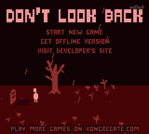 돈 룩 백 (Don't Look Back) 게임 화면 1
