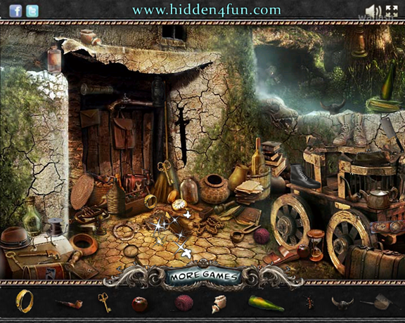Hidden4Fun 숨은그림찾기 - Heligan's Secret Cave 게임 화면 2
