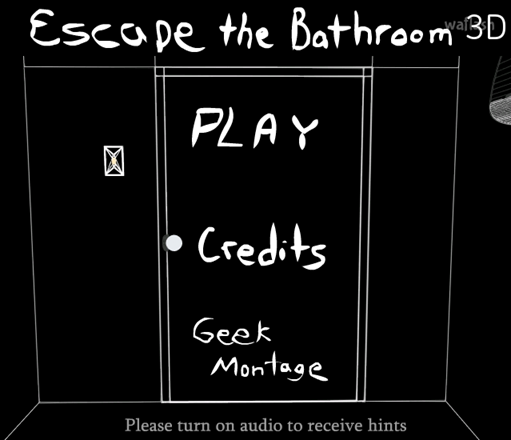 화장실 탈출 3D (Escape the Bathroom 3D) 게임 화면 1