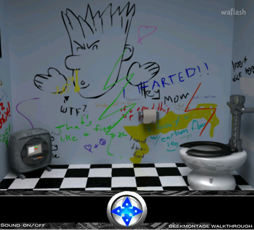 화장실 탈출 리로디드 (Escape the Bathroom Reloaded) 게임 화면 2