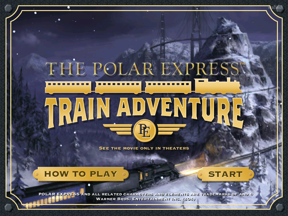 폴라 익스프레스: 트레인 어드벤처 (The Polar Express: Train Adventure) 게임 화면 1