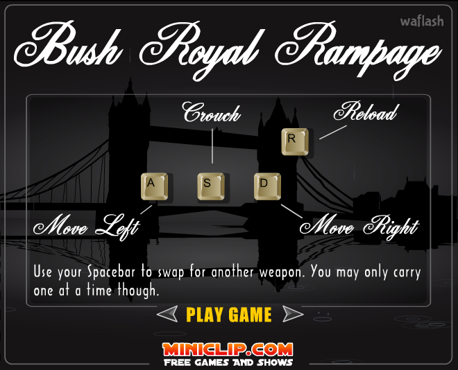 부시 로얄 램페이지 (Bush Royal Rampage) 게임 화면 1