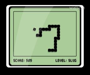 스네이크 (Snake) 게임 화면 2