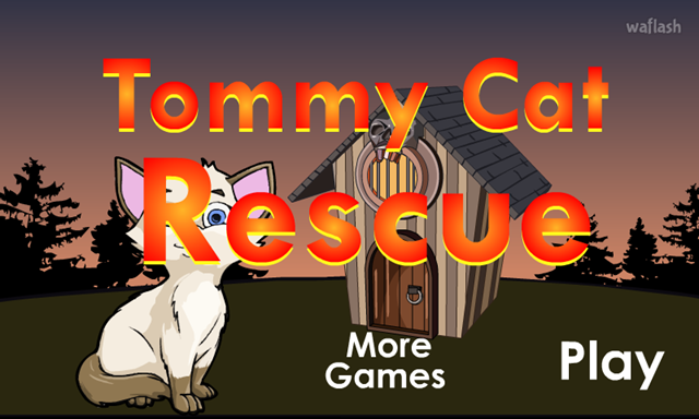 GFG 토미 고양이 구출 (GFG Tommy Cat Rescue) 게임 화면 1