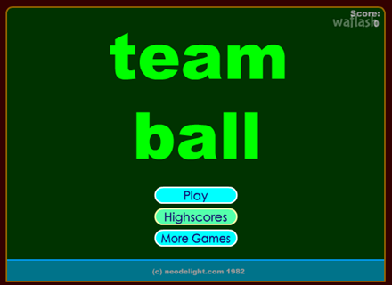 팀볼 (Team Ball) 게임 화면 1