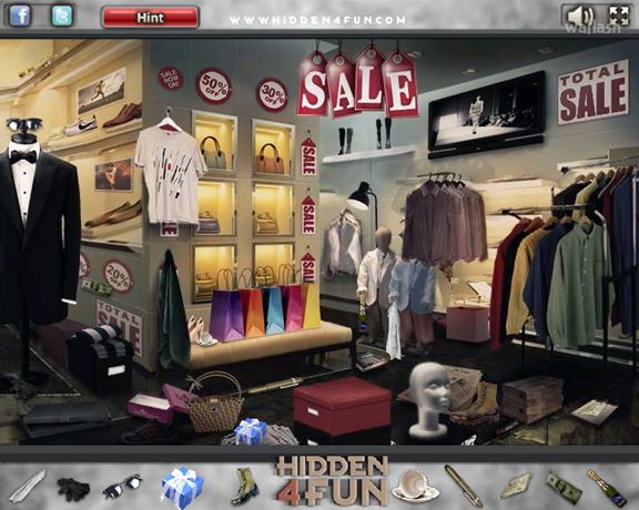 Hidden4Fun 숨은그림찾기 - Holiday Shopping 게임 화면 2