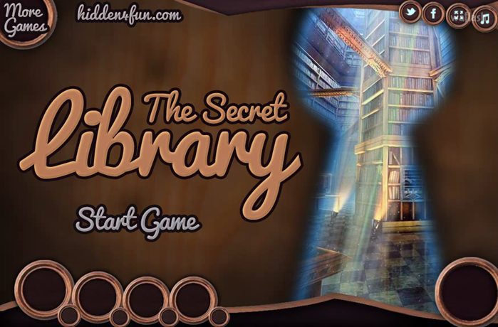 Hidden4Fun 숨은그림찾기 - The Secret Library 게임 화면 1
