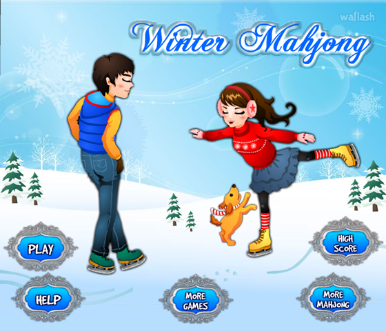 윈터 마작 (Winter Mahjong) 게임 화면 1