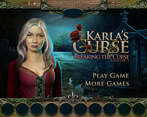 Hidden4Fun 숨은그림찾기 - Karla's Curse 3 게임 화면 1