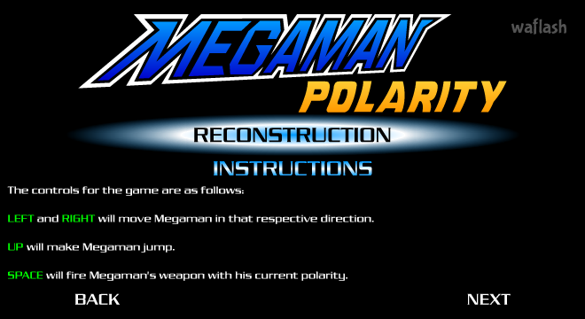 메가맨 폴라리티 (Megaman Polarity) 게임 화면 1