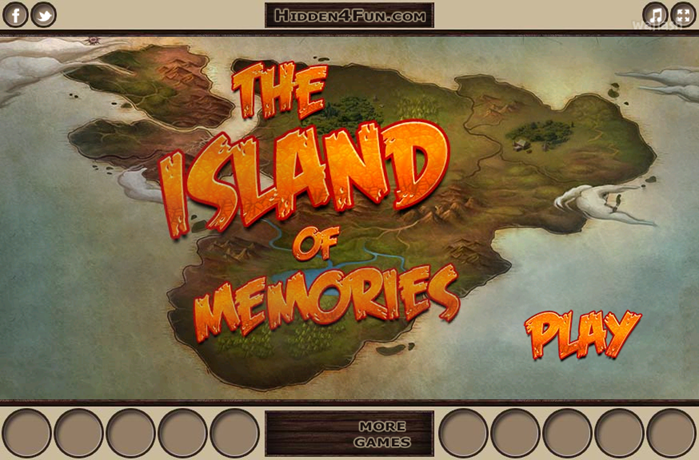 Hidden4Fun 숨은그림찾기 - The Island of Memories 게임 화면 1