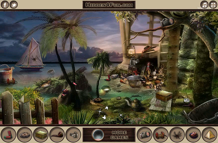 Hidden4Fun 숨은그림찾기 - The Island of Memories 게임 화면 2