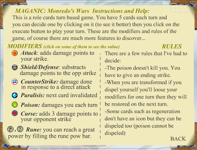 카드배틀게임 Maganic Wars 게임 화면 1