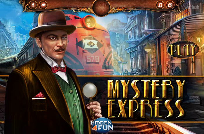 Hidden4Fun 숨은그림찾기 - Mystery Express 게임 화면 1