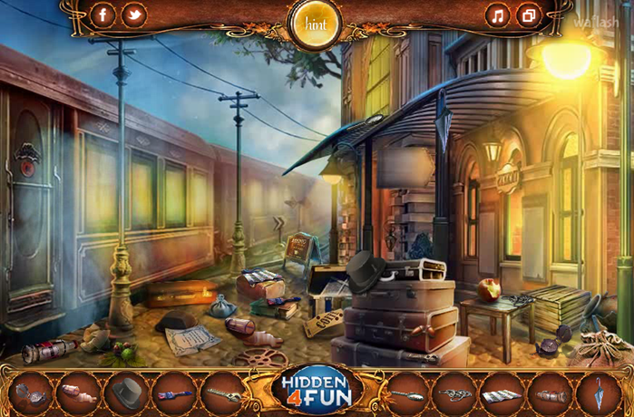 Hidden4Fun 숨은그림찾기 - Mystery Express 게임 화면 2