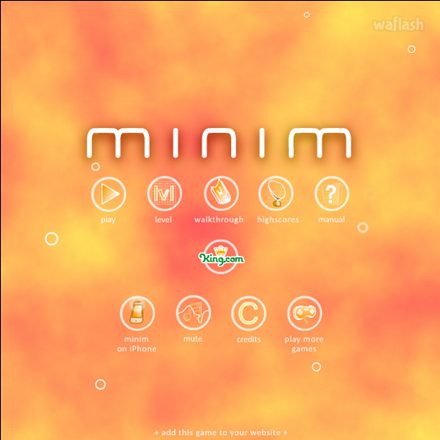 Minim 게임 화면 1