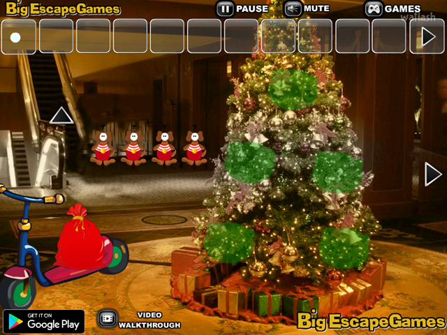 BIG 크리스마스 인형 방 탈출 (BIG Christmas Toys House Escape) 게임 화면 1