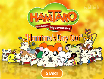 Hamtaro: Hamtaro's Day Out 게임 화면 1