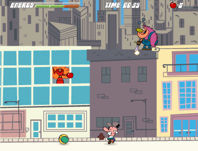 Powerpuff Girls: Meat the Mayor 게임 화면 2