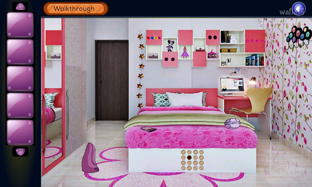 GFG 틴에이지 걸 베드룸 이스케이프 (GFG Teenage Girl Bedroom Escape) 게임 화면 1