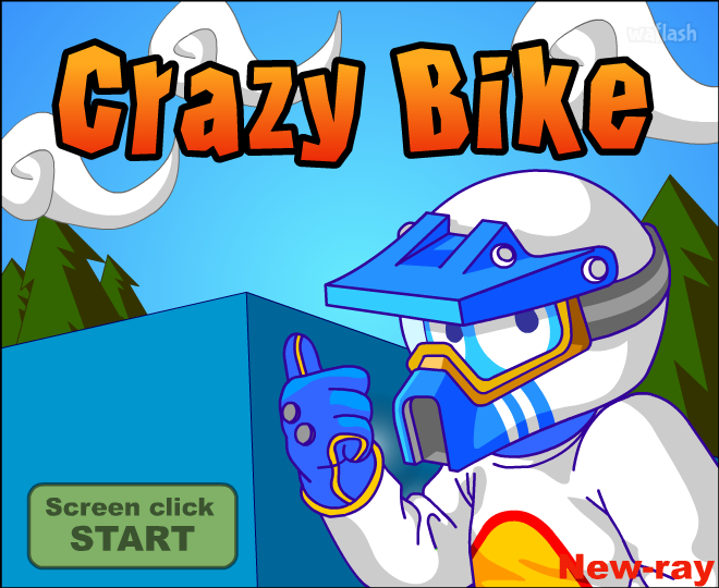 크레이지 바이크 (Crazy Bike) 게임 화면 2