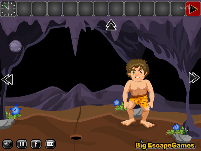BIG 스톤 에이지 맨 이스케이프 (BIG Stone Age Man Escape) 게임 화면 2