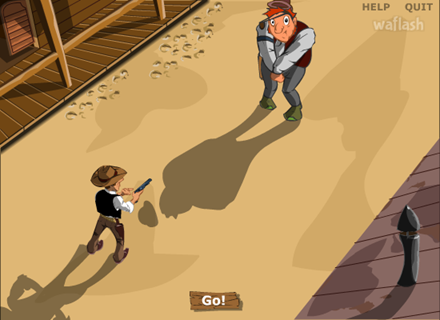 더 올드 웨스트 슛뎀업 (The Old West Shoot Em Up) 게임 화면 2