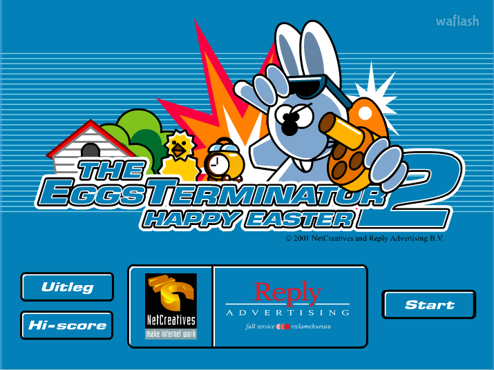토끼마리오 (The Eggs Terminator Happy Easter 2) 게임 화면 2