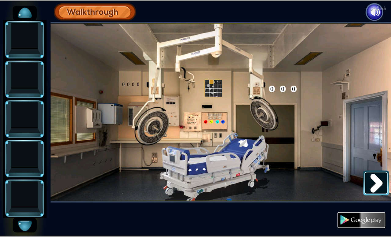 GFG 수술실 탈출 (GFG Operation Theatre Escape) 게임 화면 1