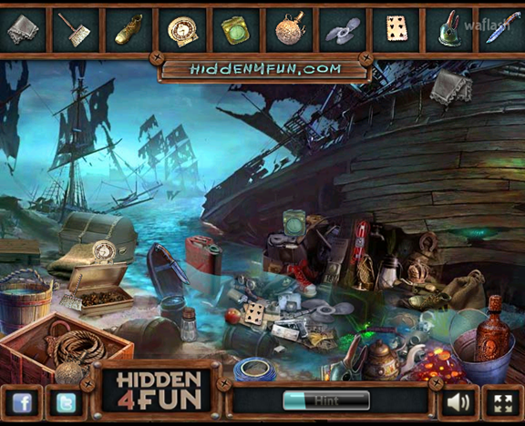 Hidden4Fun 숨은그림찾기 - Inside the Evil Boat 게임 화면 2