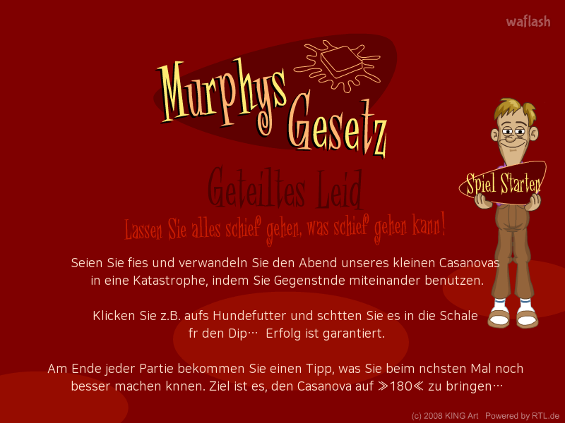 머피의 법칙 5 (Murphys Gesetz: Geteiltes Leid) 게임 화면 2