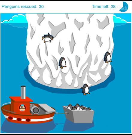 펭귄 패닉 (Penguin Panic) 게임 화면 2