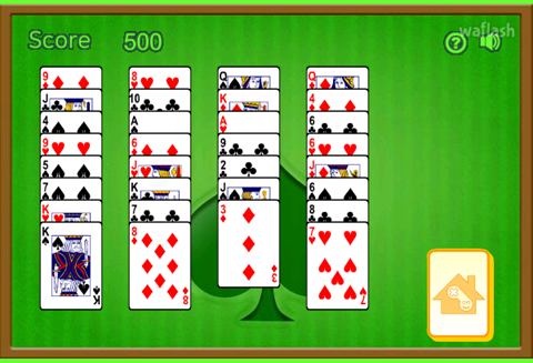에이스 업 솔리테어 (Aces Up Solitaire) 게임 화면 2