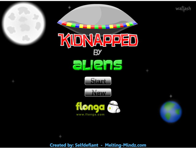외계인에게 납치 (Kidnapped by Aliens) 게임 화면 1