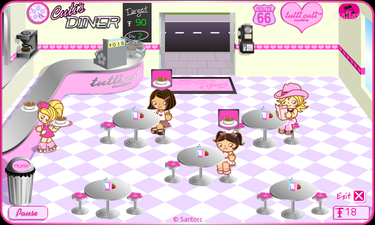 커티스 디너 (Cuti's Dinner) 게임 화면 2